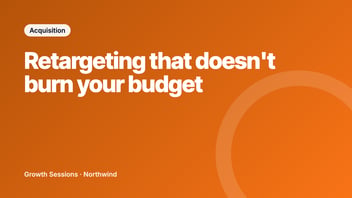 Retargeting budget illustration