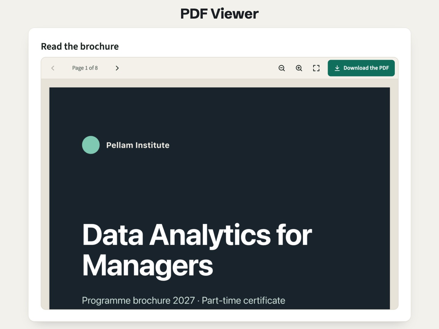 Preview of Airdate PDF Viewer